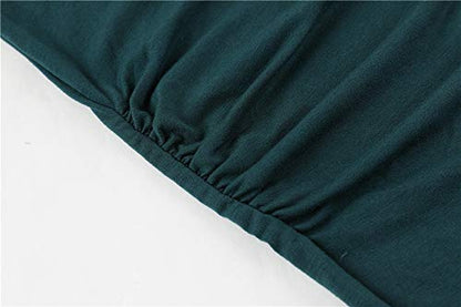 Chuanqi Womens Maternity Shirt Fall Long Sleeve T-Shirts Pregnancy Clothes - color: A-green, size: Small