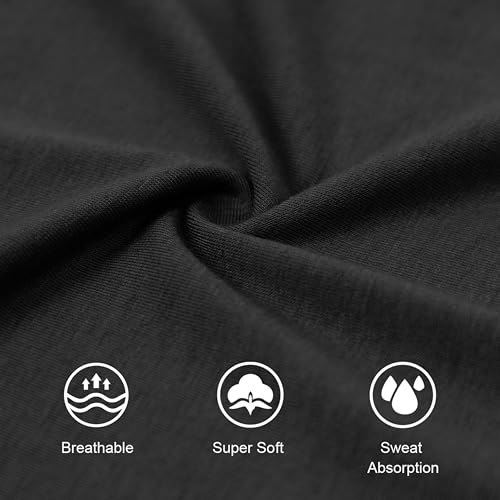 Liu & Qu Women's Maternity Pants Stretchy Sweatpants Jogger with Pockets - color: 3.black, size: Medium