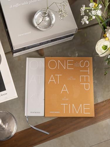 Printworks One Step at a Time Baby Journal - 64-Page Album with Slipcase - style: Baby Journal