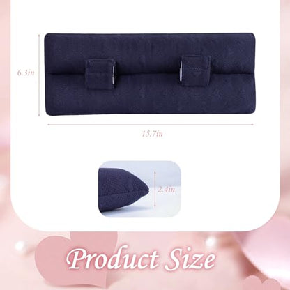 Seat Belt Pillow Post-Surgery – With Ice/Hot Pocket for C-Section, Blue - color: Navy Blue, size: Large