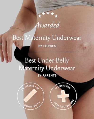 Bodily Under the Belly Low-Rise Maternity Underwear, 3-Pack - size: Small