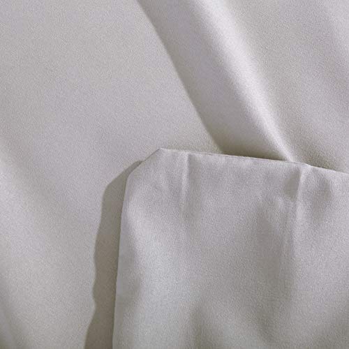 Evolive Ultra Soft Microfiber Body Pillow Cover/Pillowcases 21"x54" with Hidden Zipper Closure (Silver Grey) - color: Silver Grey