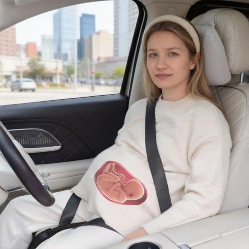Mimibelt Car Seat Pillow for Pregnancy (Pink) - color: Pink