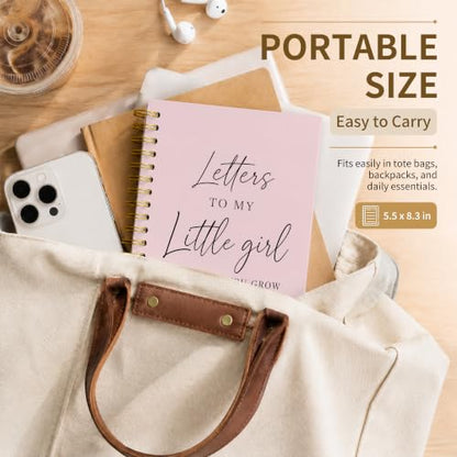 Letters to My Little Girl Spiral Notebook 5.5x8.3in