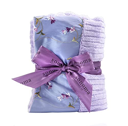Sonoma Lavender Heat Wrap - Embroidered Lavender - color: Embroidered Lavender