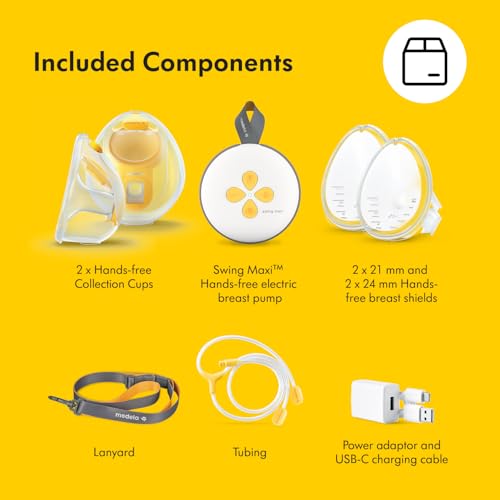 Medela Swing Maxi Hands-Free Electric Breast Pump | 1Ct - style: Swing Hands-free