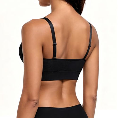 Women Seamless Nursing Bra 3 Pack Maternity Bra Breastfeeding - color: Black/Skin/White, size: Medium