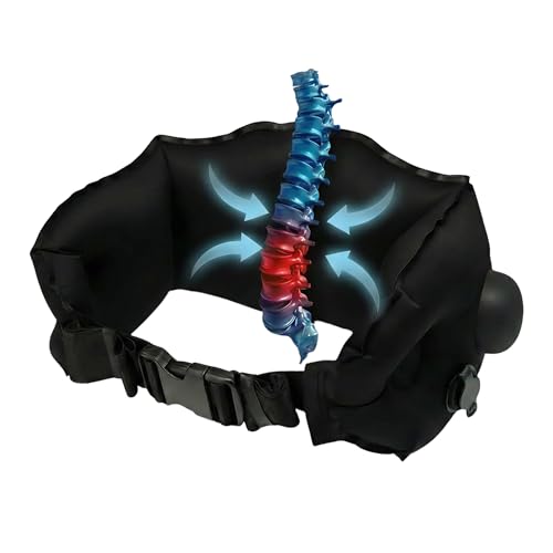 Wearable Inflatable Lumbar Support for Airplane Travel