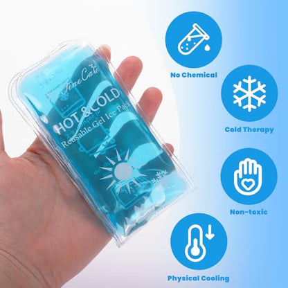 Reusable Postpartum Perineal Ice Pack - Hot & Cold Therapy Pads for Hemorrhoid Relief, Uterine Cramps, C-Section Recovery, Reduces Swelling - Hypoallergenic & Leak-Proof (Blue) - color: Blue