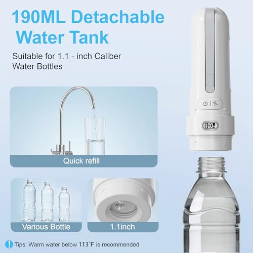Electric Portable Bidet for Bathroom & Home Daily Use, White - color: 2 White