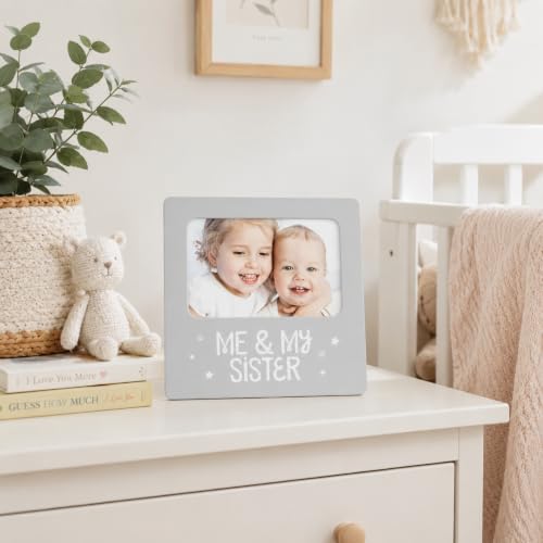 Me & My Sister Sibling Photo Frame - size: One Size, style: Me and My Sister Frame