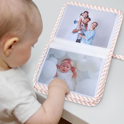 ZOIIWA Baby's My First Family Album Soft Photo Cloth Book (Rabbit) - style: Rabbit