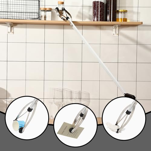 Sabary 5 Pack Suction Cup Grabber Reacher Tool Trash Picker,Black,43inch - color: Black, size: 43 Inch