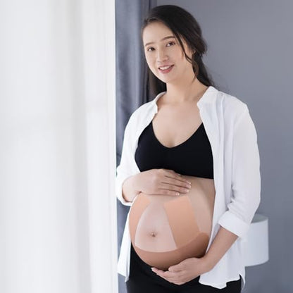 Geiserailie 10 Sets Pregnancy Belly Band Tape Hypoallergenic Pre Cut