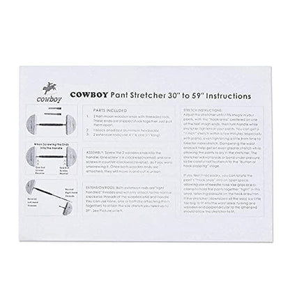 RadBizz Pant Stretcher - 30" to 59" - Heavy Duty - Instant and Long-Term Stretch