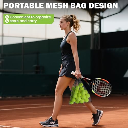 FURWEY Tennis Ball,6/12/24/36/40/80 Pack Training Balls,Dog Balls - size: 24P