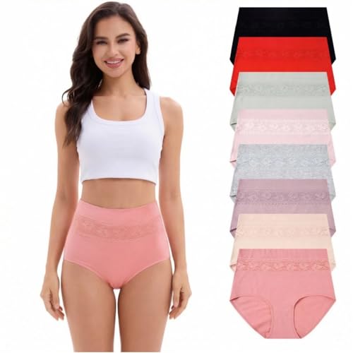 Womens Cotton Underwear Briefs Multipack - color: Brief 05 - 8 Pack - Assorted Colors, size: Medium