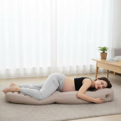 Inflatable Pregnancy Pillow - Full Body Maternity Airbed