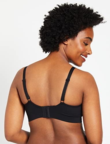 Motherhood Maternity Women's Wireless Clip Down Seamless Nursing Bra for Breastfeeding - color: Black1, size: X-Large
