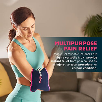 Therapeutic Power Duo: Back Gel Pack & Sports Ice Pack Set