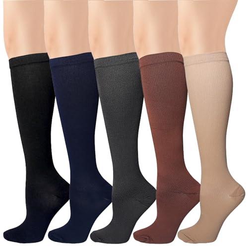 Compression Socks for Women Men,Graduated Circulation Compression Socks,Best Support for nurses Athletic - size: Small-Medium