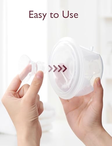 Momcozy S9Pro/S12Pro Replacement Accessories, Insert 15/17/19/21mm, 4 PCS - size: Flange Insert 15/17/19/21mm (4-Pack)