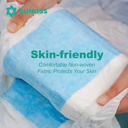 SUNKISS TrustPlus Adult Diapers with Tabs, Unisex, Large, 60 Count - size: Large (Pack of 60)