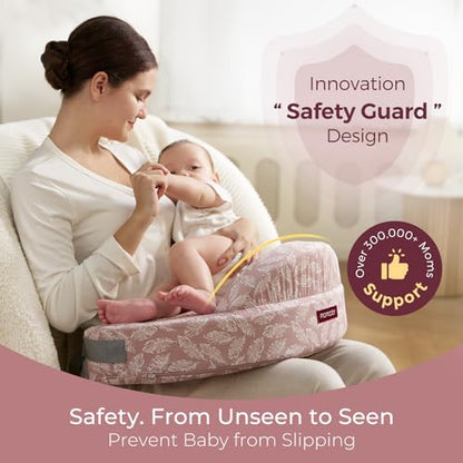 Momcozy Cozylite Nursing Pillow for Breastfeeding - Supportive Memory Foam - color: Cozylite -Light Pink