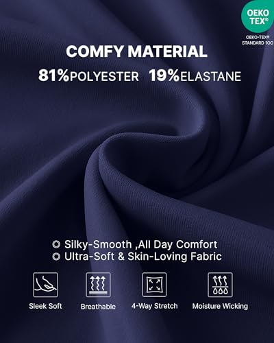 G4Free EverGoing Maternity Work Pants Pregnancy Ankle Flare Leg with Pocket - color: Royal Blue, size: Small