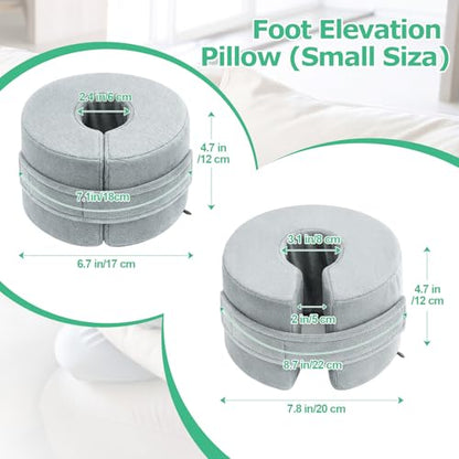 Foot Elevation Pillow, Ankle & Foot Pillow High-Density Foam 1PC