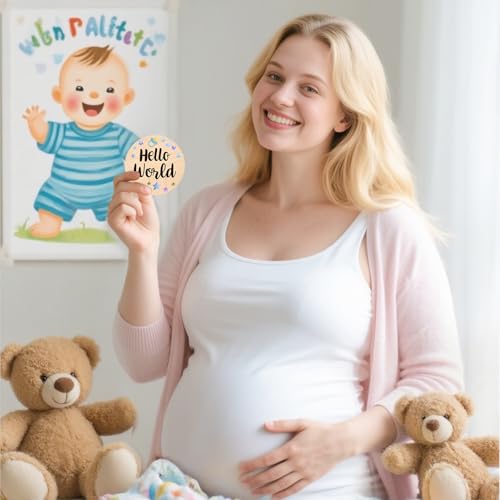 13Pcs Baby Monthly Milestone, Bear Monthly Milestone Cards Newborn Gift - color: Bear1