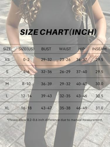 COPYLEAF Two Piece Lounge Sets for Women Fold Over Leggings Y2k Outfits - color: Black, size: Medium