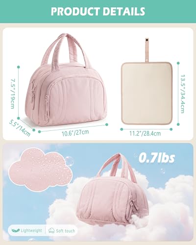 Wearable Breast Pump Bag Compatible with Momcozy/Medela/Elvie/Eufy