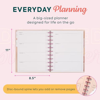 Happy Planner Disc-Bound Planner July 2026–June 2027, Big Size - color: Gradient Glow