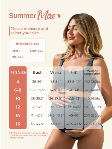 Summer Mae Ribbed Maternity Bikini Swimsuit Two-Piece Crop Top Bathing Suit - color: Blue, size: 16