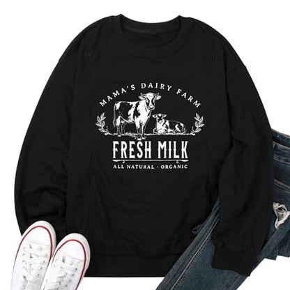 UNIQUEONE Women Nursing Sweatshirts for Breastfeeding - Friendly Zipper Maternity Sweater Long Sleeve Mama Pullover Tops - color: Aa-black, size: XX-Large