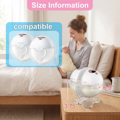 Stable Breast Pump Stand, Desk Holder for Momcozy Wearable Breast Pump
