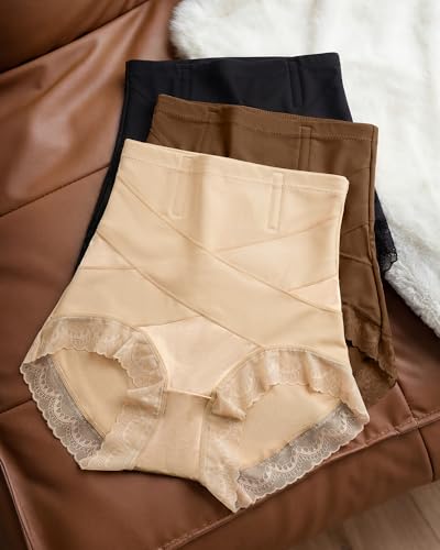MEIYATING Women's High Waisted Underwear Tummy Control Postpartum Panties - color: Multicolor, size: Small
