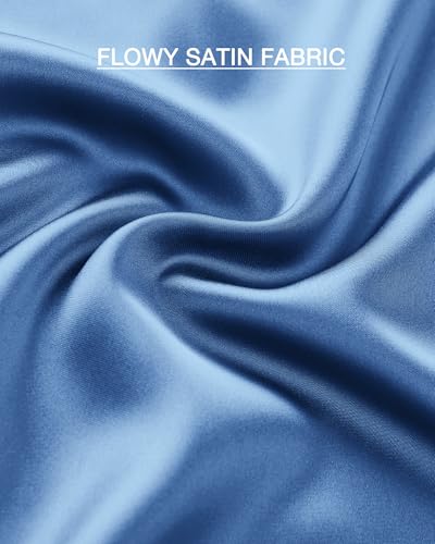 BTFBM Long Skirts for Women 2026 Fall Outfits - color: Blue, size: Small