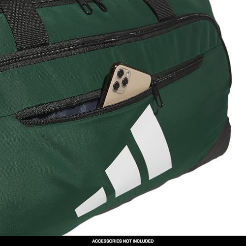 adidas Defender Duffel Bag, Team Dark Green, OSFA - color: Team Dark Green/Medium 59L, style: Medium 59l
