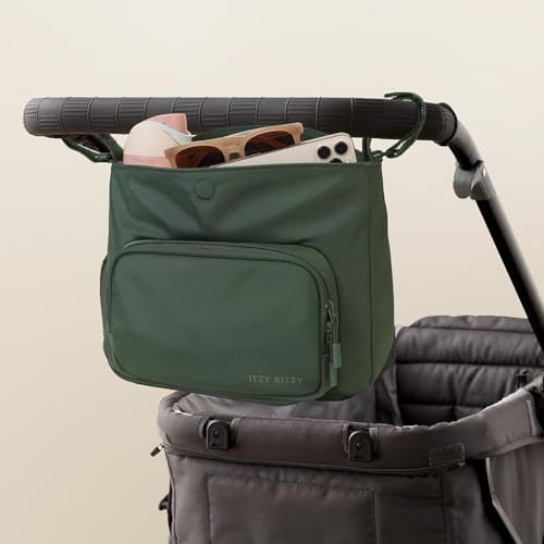 Itzy Ritzy Belong Cargo Caddy Stroller Organizer & Crossbody Bag (Green) - color: Hunter Green
