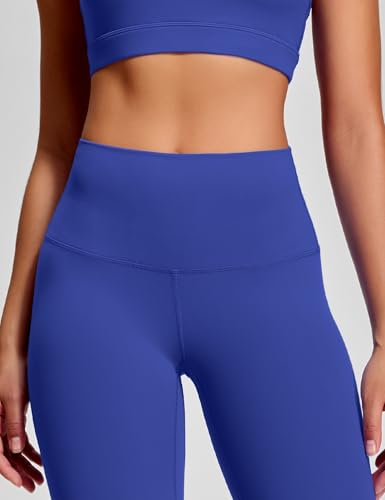 HeyNuts Yoga Pro Leggings 25" - color: Sapphire Blue, size: Medium