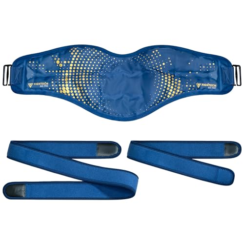FIGHTECH Reusable Hot and Cold Gel Ice Pack - Back, Large 24 x 7, Adjustable