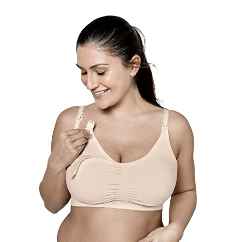 Medela Women's Pumping and Nursing Bras - color: Chai, size: X-Large