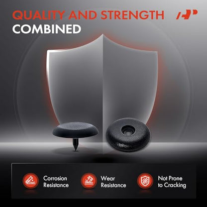 A-Premium 20PCS Seat Belt Stop Button Retainer Clips Compatible with BMW