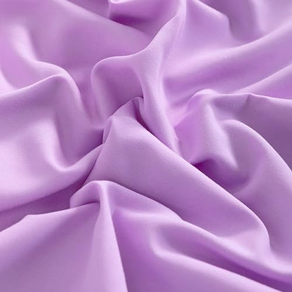 NTBAY Microfiber Queen Pillowcases, 4 Pack, 20 x 30, Light Purple - color: Light Purple, size: Queen (20" x 30")