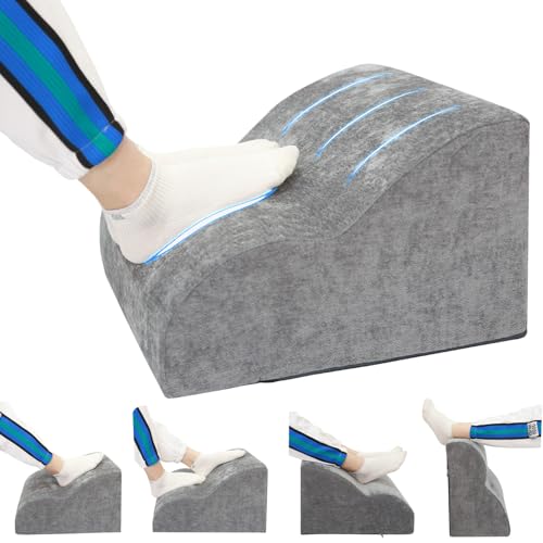 Foot Rest for Under Desk at Work.Multifunctional 3-Tier Foot Stool - color: Standard-dark Grey