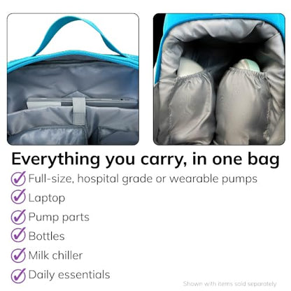 Sarah Wells Fiona Breast Pump Backpack (Sky) - color: Sky