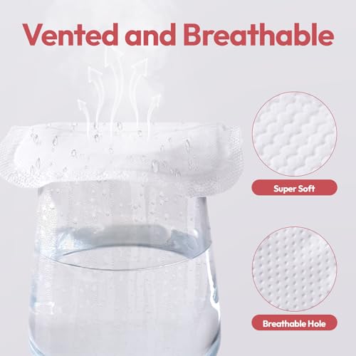 NCVI Ultra-Thin Nursing Pads, 110 Count, Breathable & Stay Dry for Moms - size: 110 Count