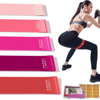 FTTYONE 5-Level Loop Resistance Bands for Men and Women